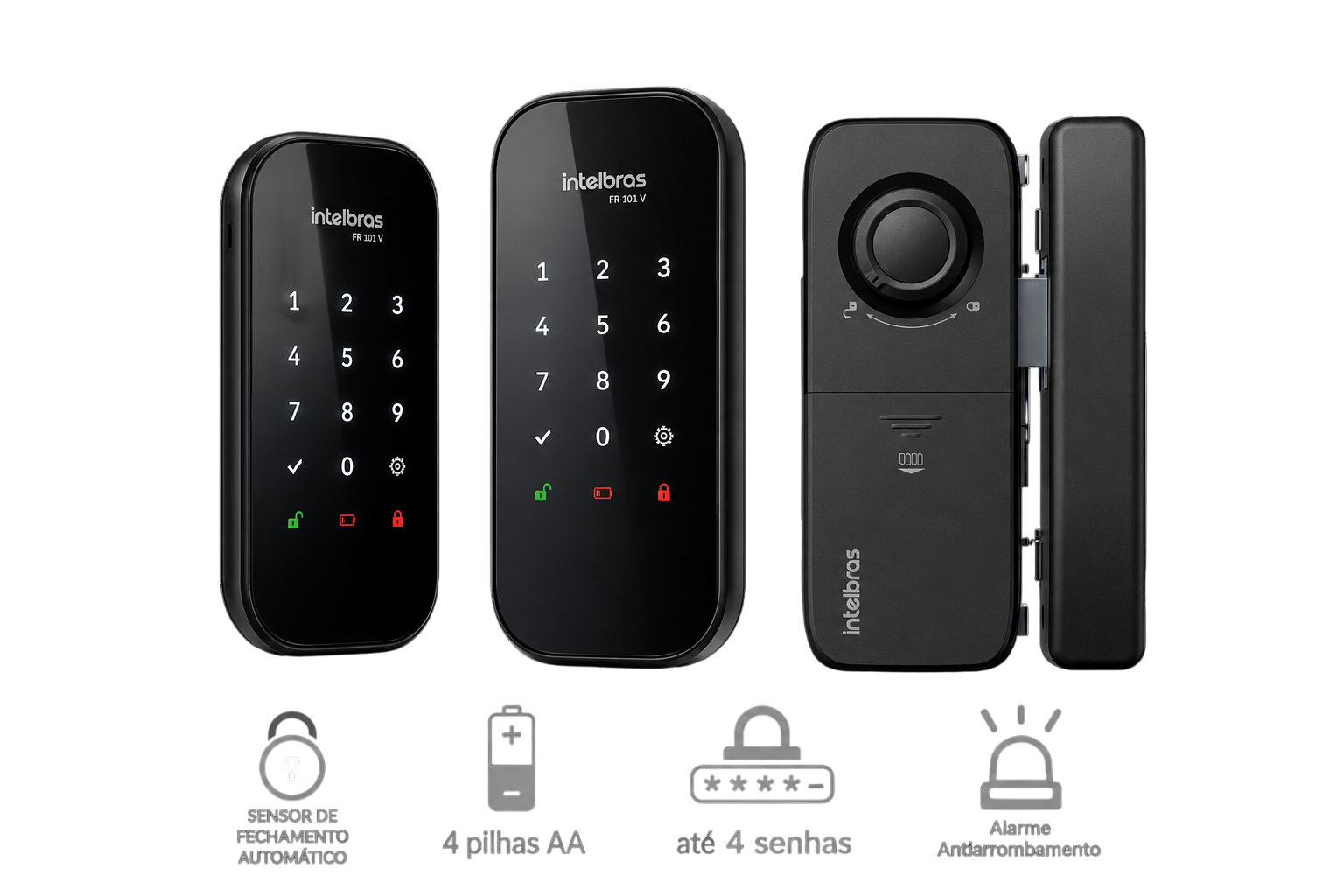 Recursos da Intelbras FR101